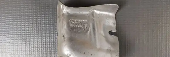 Peugeot Partner III Exhaust heat shield 9809695080