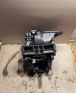 Interior heater climate box assembly