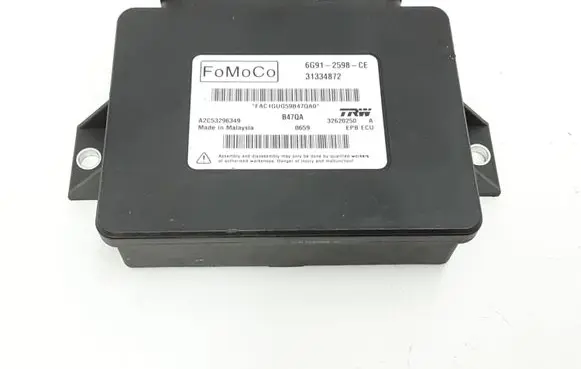 Volvo S60 Hand brake control module 31334872 6G912598CE