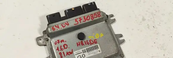 Nissan Tiida C11 Engine control unit/module 23710EL21A MEC93130