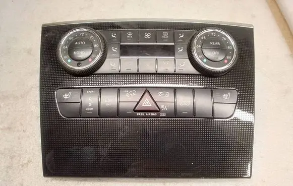 Mercedes-Benz ML W164 Climate control unit A2518206189 5HB96491543 A2518707789