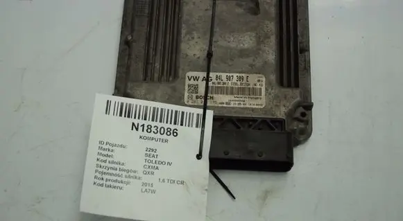 Seat Toledo IV (NH) Engine control unit/module ECU 04L907309E