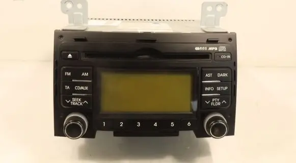 Hyundai i30 Radio/GPS head unit trim 961602L200