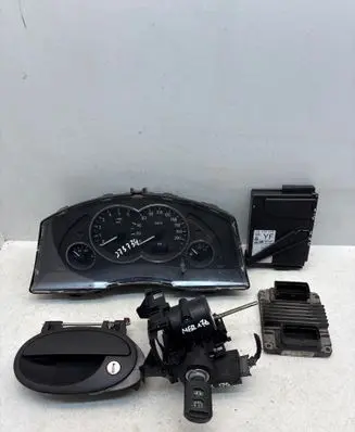 Opel Meriva A Engine ECU kit and lock set 8973258946 12227249 1311111