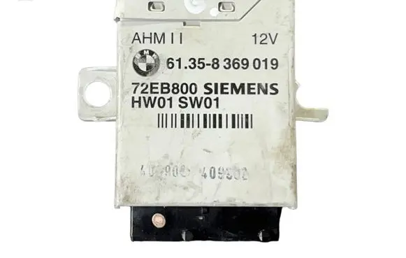 BMW 3 E46 Tow bar trailer control unit/module 8369019