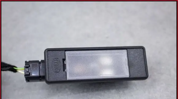 Citroen C6 Number plate light 9656008480