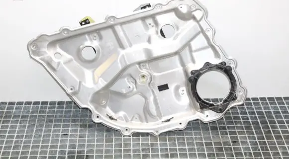 Audi A8 S8 D3 4E Rear door window regulator with motor 4E0839849
