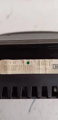 Skoda Fabia Mk1 (6Y) Speedometer (instrument cluster) 6Y0920862E