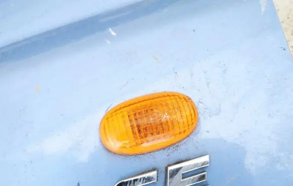 Front fender indicator light
