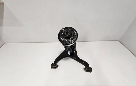 Front shock absorber with coil spring