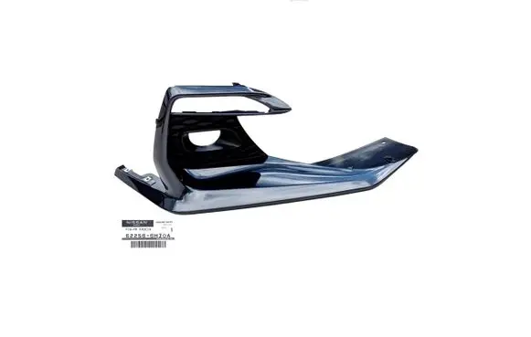 Infiniti Q50 Front bumper upper radiator grill 62256-6HJ0A