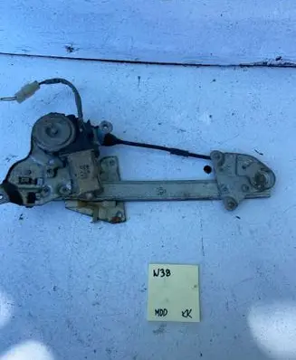 Mazda 626 Rear door window regulator with motor 