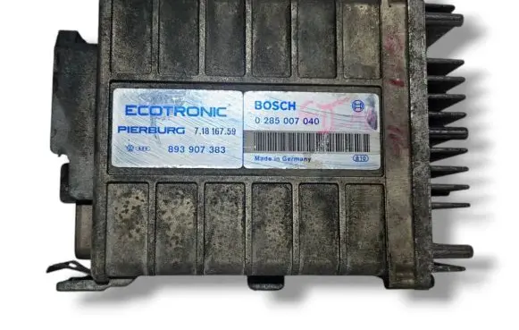 Volkswagen Golf II Engine control unit/module 71816759 893907383 0285007040