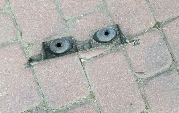 Opel Meriva B Muffler mount bracket/holder 48TYS