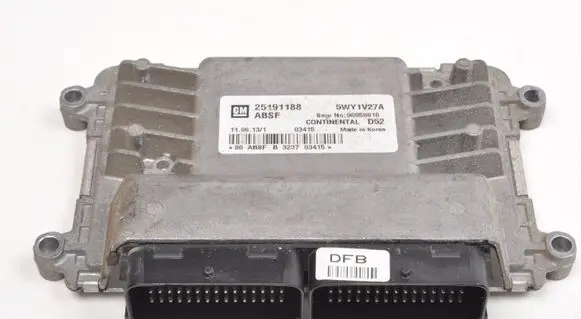 Chevrolet Spark Engine control unit/module ECU 25191188