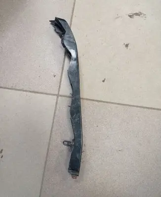 Toyota Sienna XL30 III Front bumper corner part panel trim 5211608010