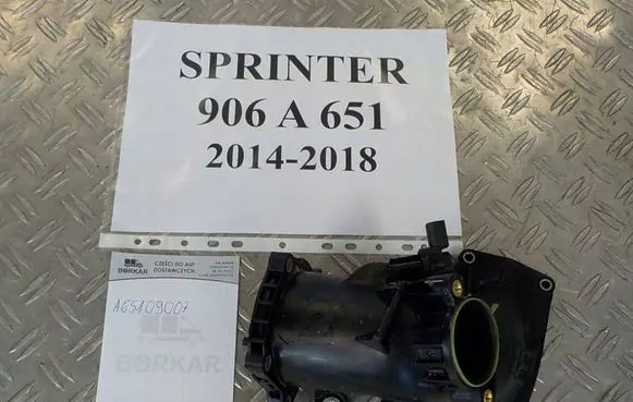Mercedes-Benz Sprinter W906 Air intake hose/pipe A6510900728