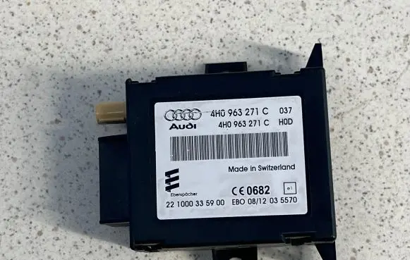 Audi A6 C7 Auxiliary heating control unit/module 4H0963271C