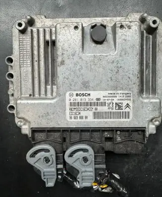 Citroen C4 I Picasso Engine control unit/module 0281013334 9666986680 9653958980