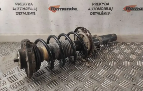 Volkswagen Polo Front shock absorber with coil spring 383330EGT