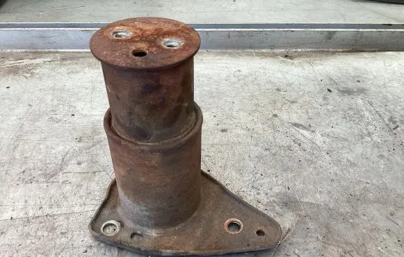 Peugeot 607 Front bumper shock/impact absorber 9633698780