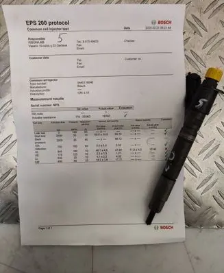 Volvo V40 Fuel injector 0445116046 CRL318