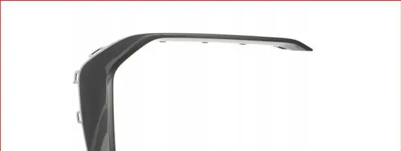 Audi A6 S6 C8 4K Front bumper splitter molding 