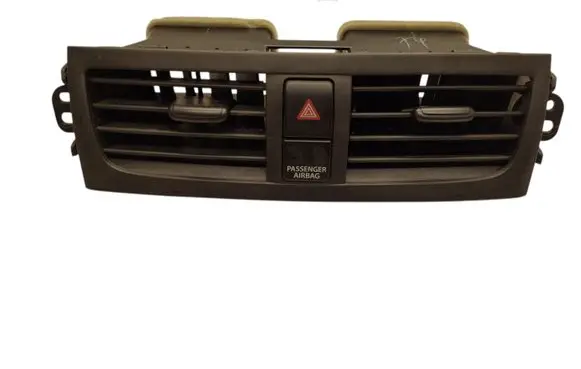 Dashboard air vent grill cover trim