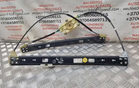 Audi Q7 4L Front window lifting mechanism without motor 4L0837462A 29112005