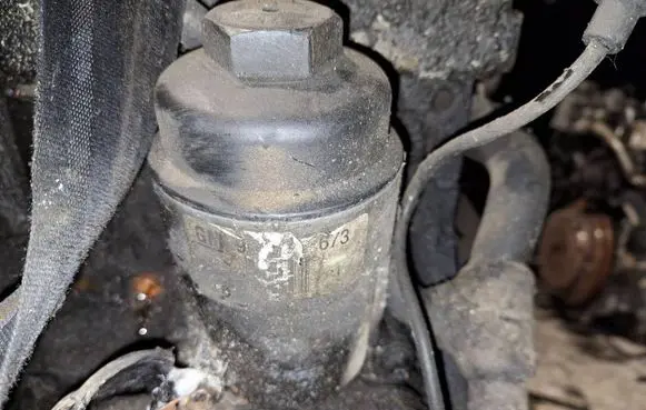 Saab 9-3 Ver1 Oil filter cover 