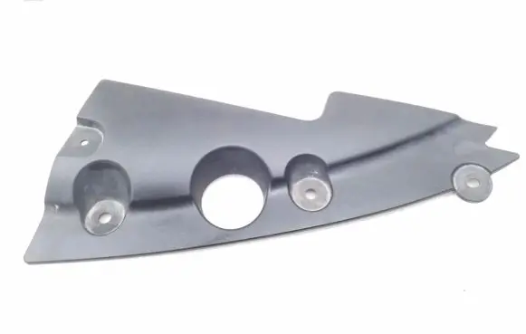 Engine bonnet/hood lock trim molding