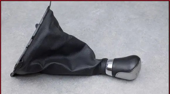 Ford Fiesta Gear lever shifter trim leather/knob 8A61A045B79ADW