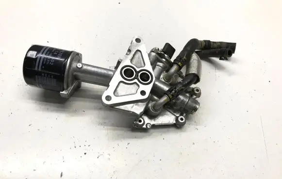 Oil filter mounting bracket