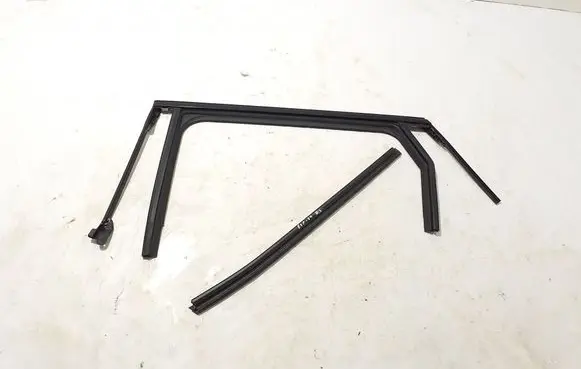 Rubber seal rear door