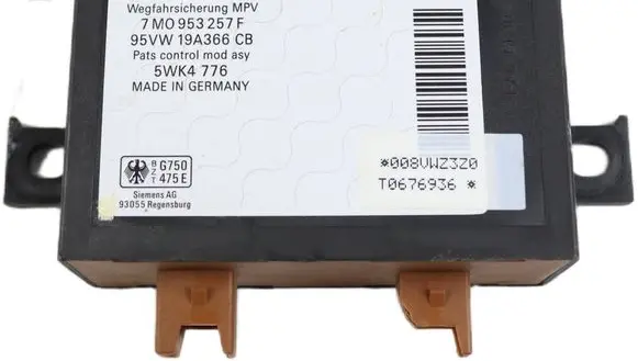 Volkswagen Sharan Immobilizer control unit/module 7M0953257F 5WK4776 95VW19A366CB