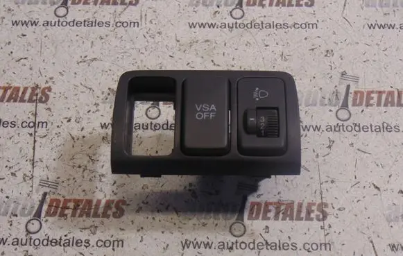 Honda Accord Headlight level height control switch