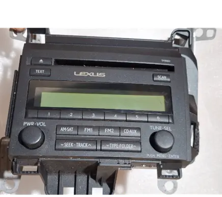 Lexus CT 200H CD/DVD changer 8612076051 CQFS73E0AJ 7651AA096AP838L