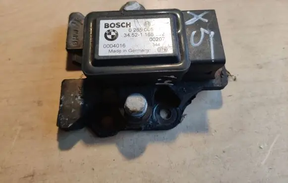 BMW X5 E53 ESP acceleration yaw rate sensor 0265005215 34521165292