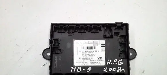 Mercedes-Benz S W221 Engine control unit/module A2218704793