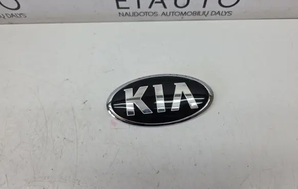 KIA Venga Manufacturer badge logo/emblem 863201W200