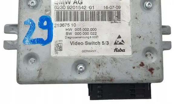 BMW 7 F01 F02 F03 F04 Video control module 9201542