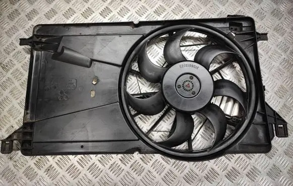 Ford Focus Radiator cooling fan shroud 3136613305