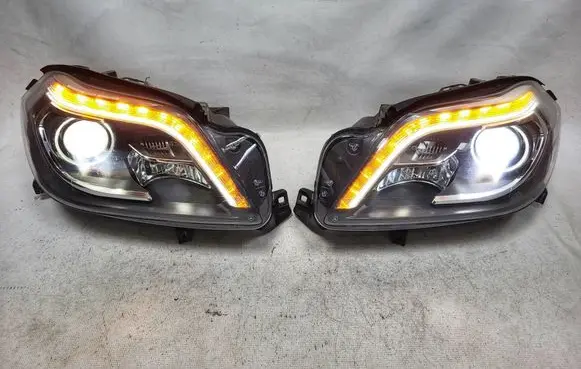 Mercedes-Benz GL X166 Headlights/headlamps set A1668203459 A1668203559