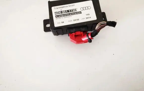 Audi A6 S6 C5 4B Alarm control unit/module 4d0951173d