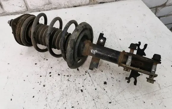 Renault Laguna III Front shock absorber with coil spring 543021437R