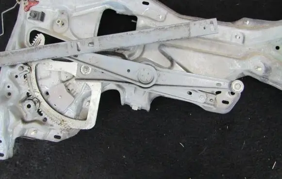 Renault Laguna I Sliding door window regulator with motor