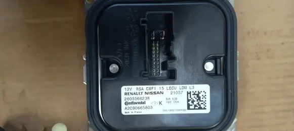 Renault Clio IV LED ballast control module 260556623R