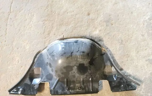 Heat shield in engine bay