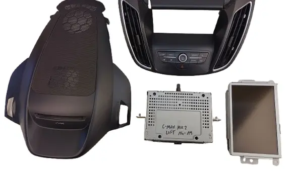Ford Grand C-MAX Radio/GPS head unit trim E1BT18C815LM F1CT14F239AA CJ5T18B955FD