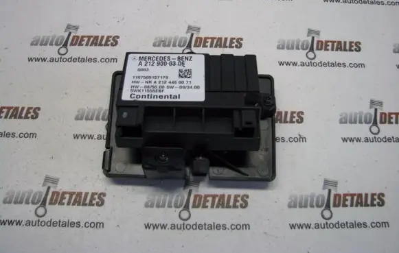 Mercedes-Benz GL X164 Fuel injection pump control unit/module A2129000306